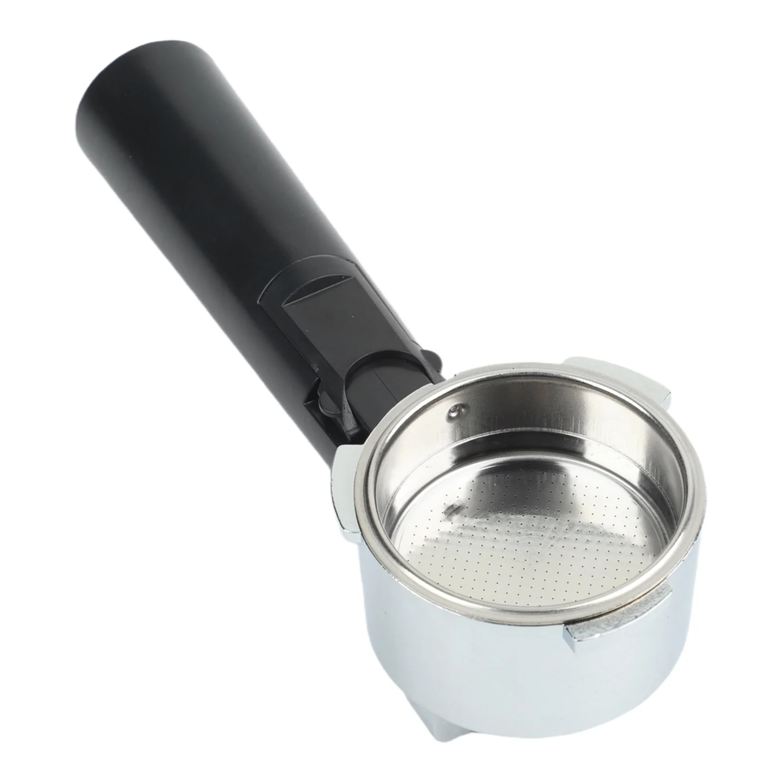 51mm Aluminum Alloy Bottomless Coffee Machine Handle with Three Ear Flaps for Dongling Espresso Makers for Professional Use