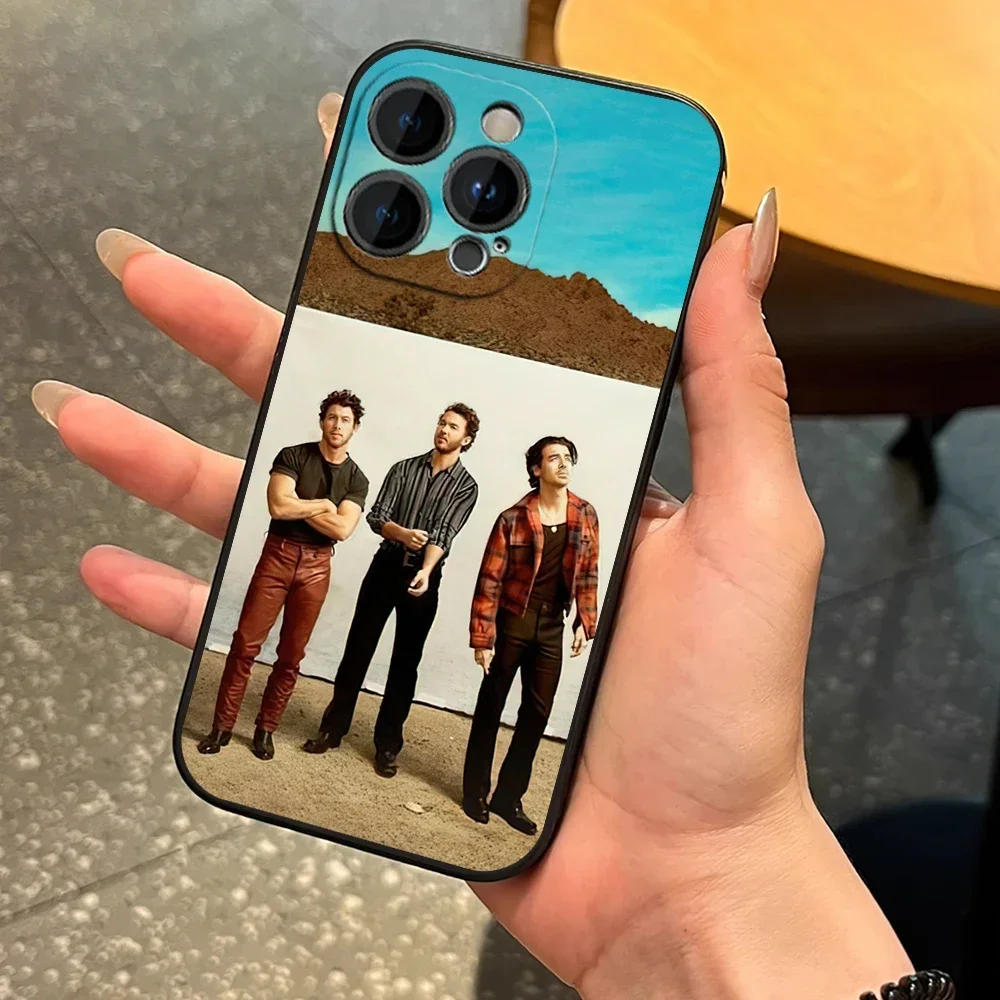 Band J-Jonas B-Brothers The Album Phone Case For Samsung S23 S22 ULTRA A22 A71 Black Soft Silicone Cover