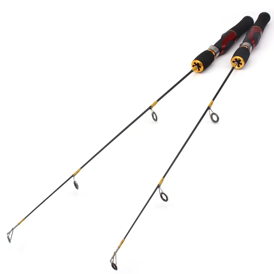 Promotion! 65cm 90g Winter fishing Ice fishing rod feeder carp fishing pole carbon 2 Section Spinning Rod