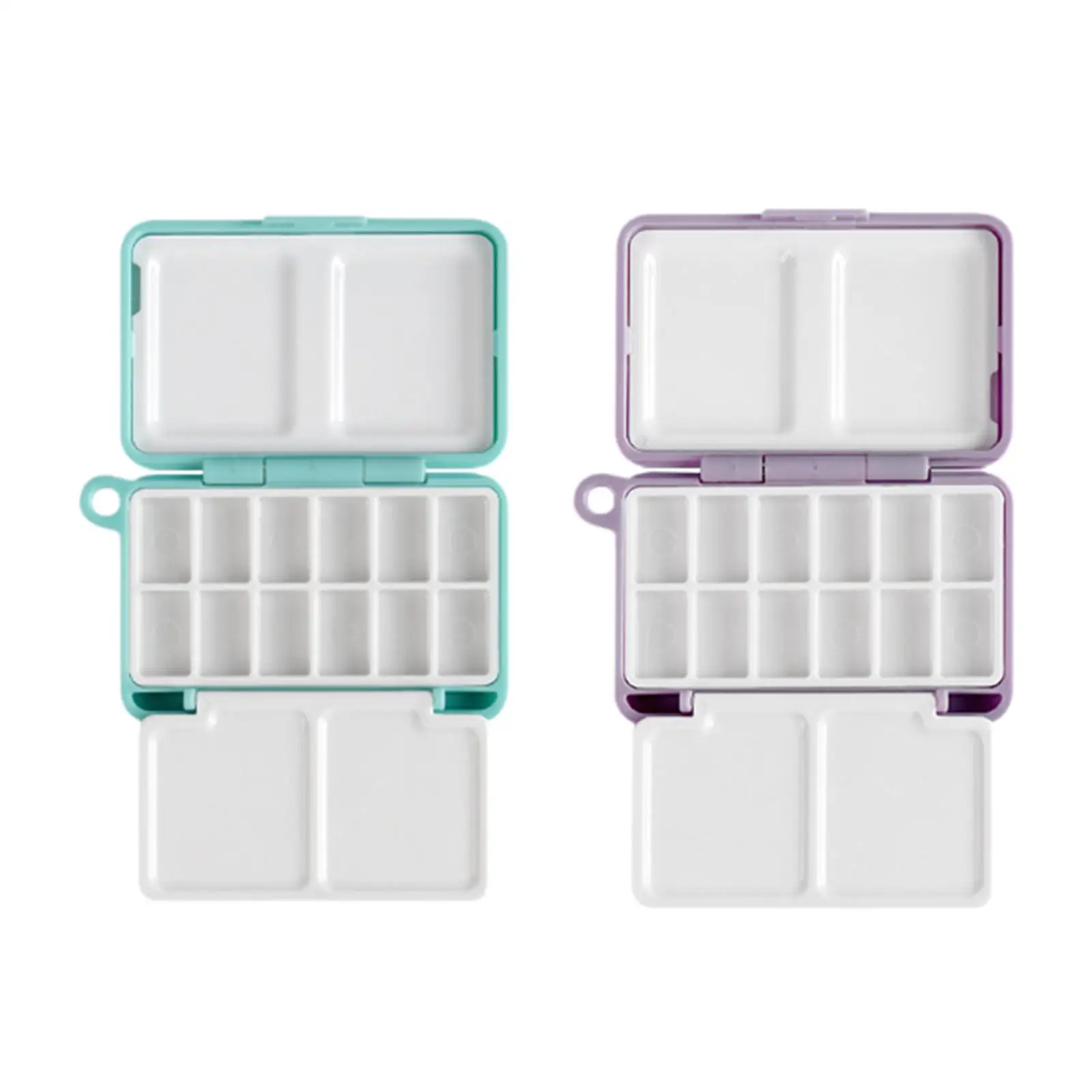 Compact Paint Palette with Mixing Area for Sketching And Nail Art