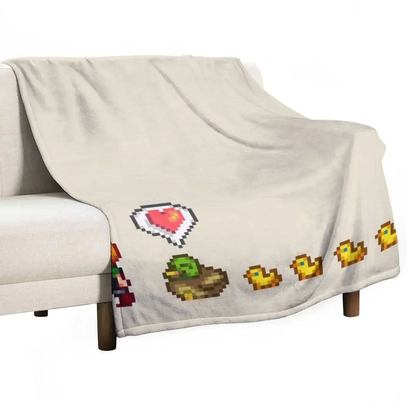 

Ducklings of the Valley Throw Blanket All Season Lightweight Soft Blanket for Bed