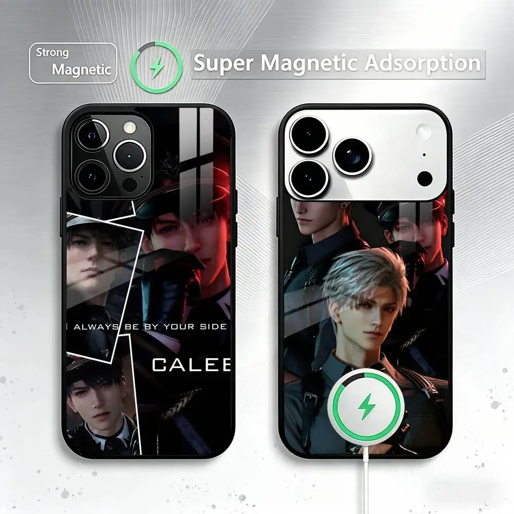 

Game Love D-Deepspac Caleb Phone Case For iPhone17,16,15,14,13,12,11 Plus,Pro Supports Magnetic Wireless Charging