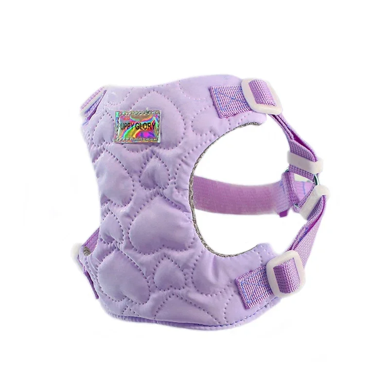 Lightweight Dog Harness Waterproof Puppy Vest Harness For Small Medium Large Dogs Bulldog Cute Love Heart Dog Cat Chest Strap