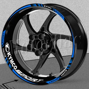 Motorradrad Rim Striis Striis Ribbon Accessoires für Kymco AK550 Xciting 400i 500 Xtown300i Downtown 350i Superdink125 8 Hauptverkäufe AK 550 Correia - №3