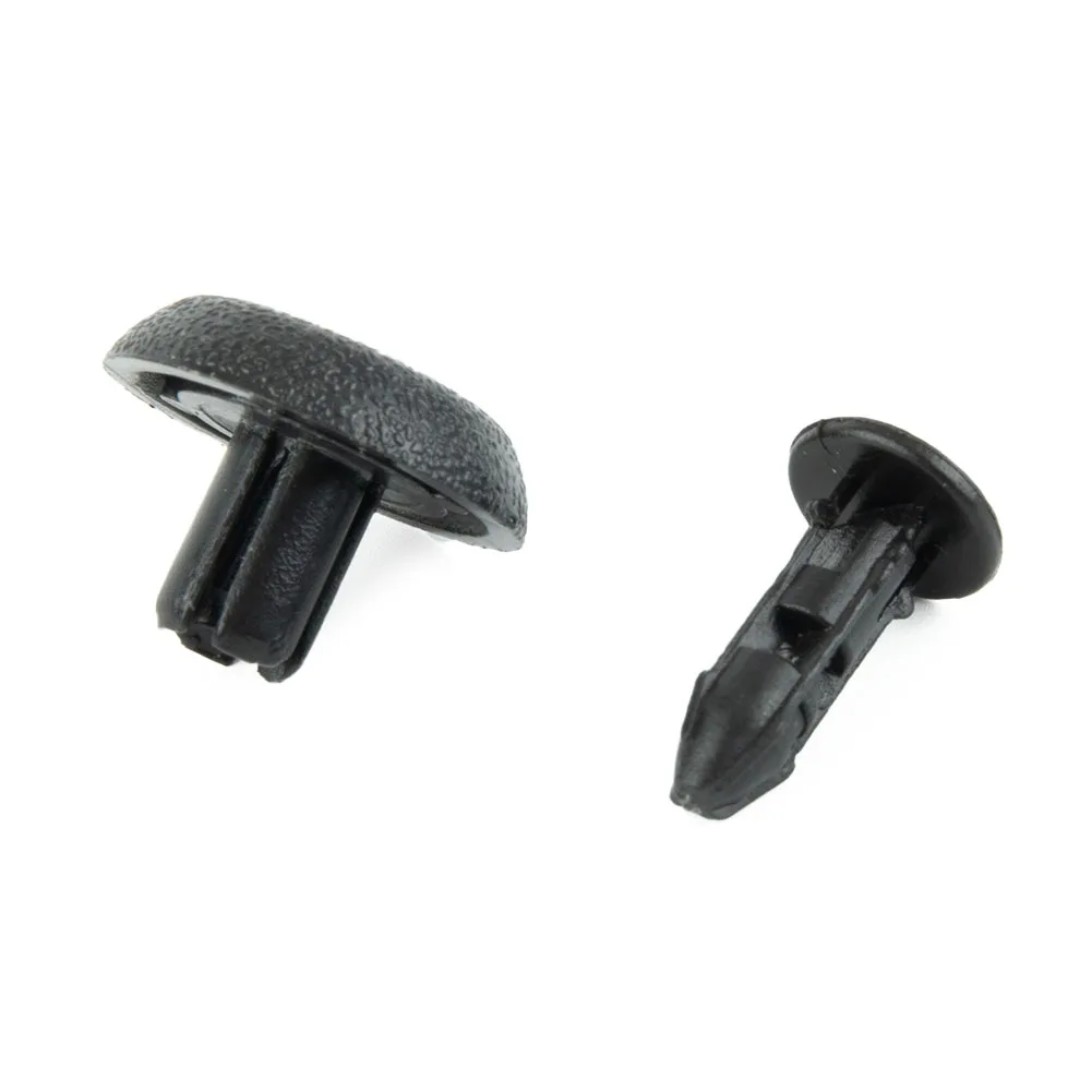 10pcs Vehicle Radiator Support Clip Suitable For Lexus For  Toyota For Camry Black Engine Cover Clips Replacement Auto Accessory