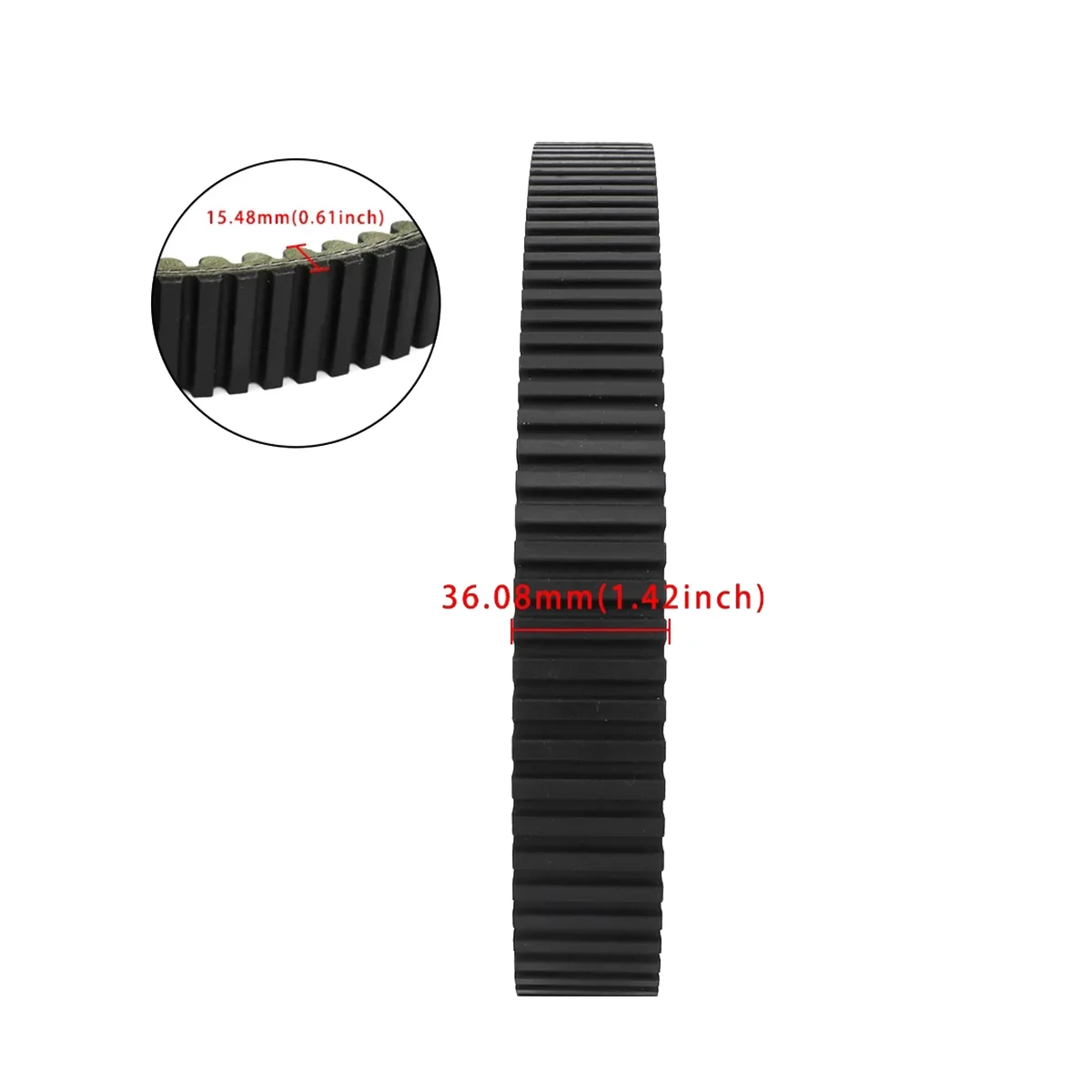 0180055000 Transmission Drive Belt 36.0X939 Double Side CVT Belt for CF Moto 500Cc CF500 CF600 CF188 ATV UTV 0180-055000