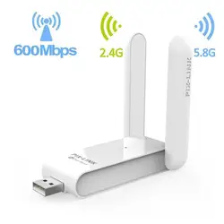 PIX-LINK UAC03R 600M USB2.0 Adapter Dual Band 5Ghz High Speed Portable Mini Network Wireless Receiver PC USB Wifi Adapter
