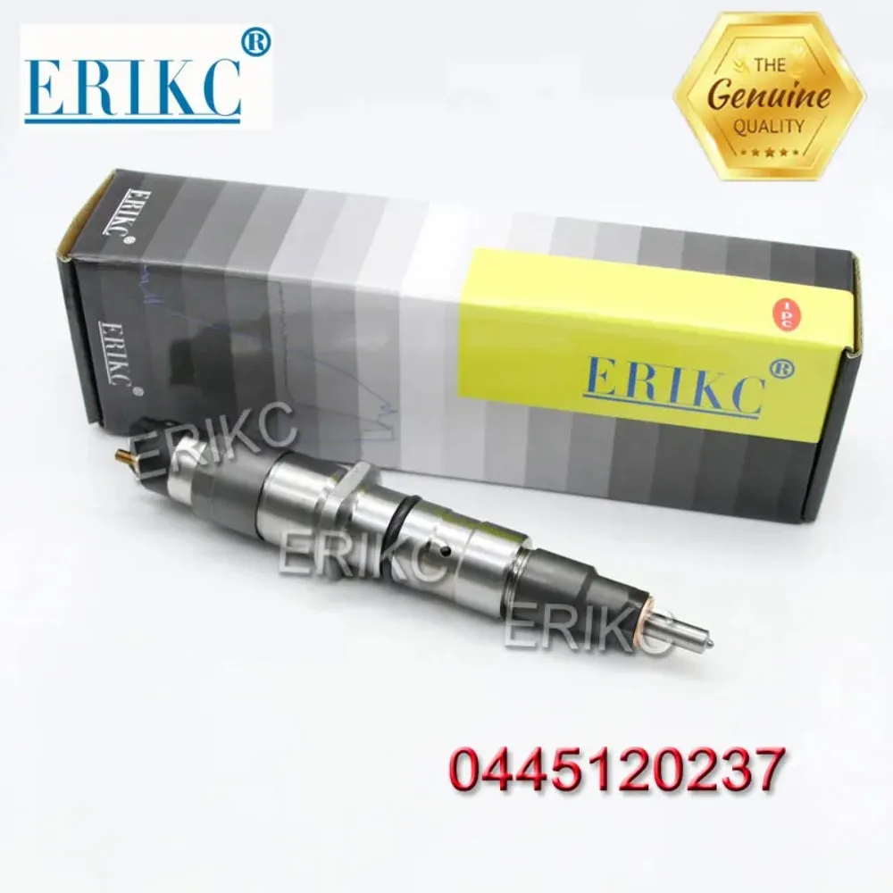 

ERIKC 0445 120 237 Used Diesel Common Rail Inyector 0445120237 Original Diesel Injector 0 445 120 237 Fuel Injector Assy