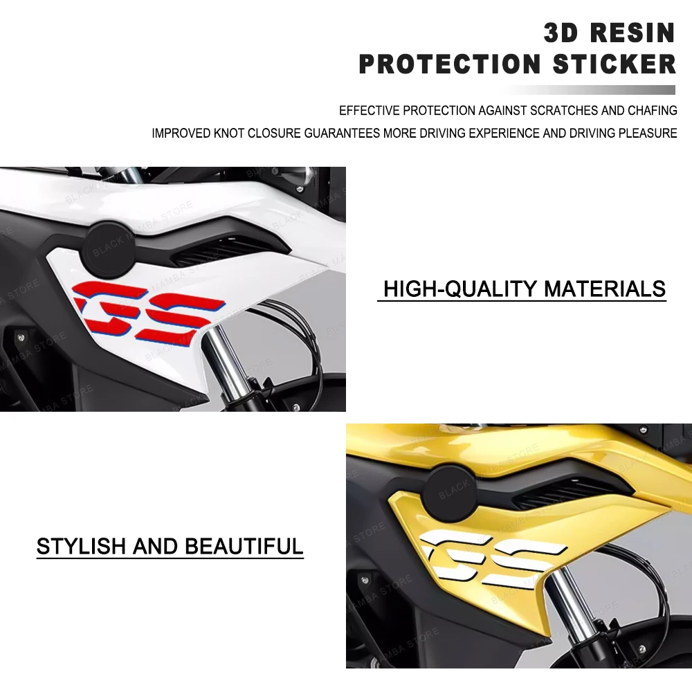 สําหรับ BMW F 850 GS F850GS F 750 GS F750GS สติ๊กเกอร์รถจักรยานยนต์กันน้ํา Fender น้ํามันการใช้ถังโลโก้รูปลอก