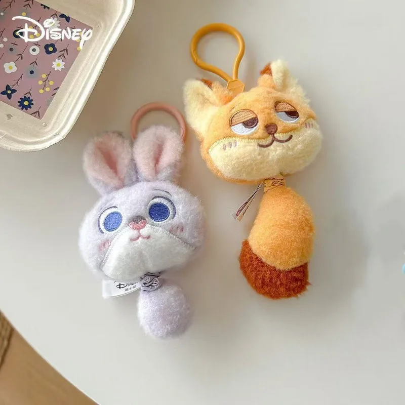 جديد ديزني Zootopia سلسلة جودي ونيك الفهد الضباط أفخم دمية تويست سلاسل المفاتيح سوبر لطيف أفخم سلاسل المفاتيح هدايا عيد #1