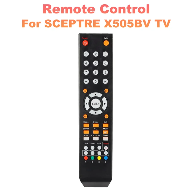 Remote Control for SCEPTRE X505BV TV Remote Control