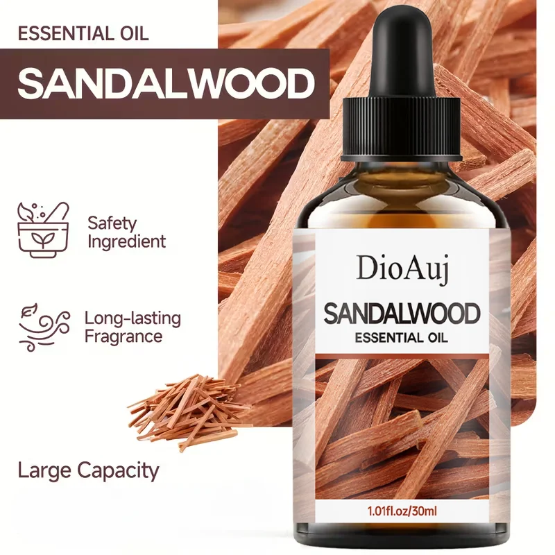 زيت خشب الصندل DioAuj العطري - عطر نباتي، عطر يدوم طويلاً، زيت أساسي يمكن استخدامه في سيناريوهات متعددة. #2