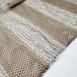 Bling Crochet Mesh Elastic Lace Wide Stripe For Skirt Vest Sweater Designer Material Lining Stockings DIY Craft