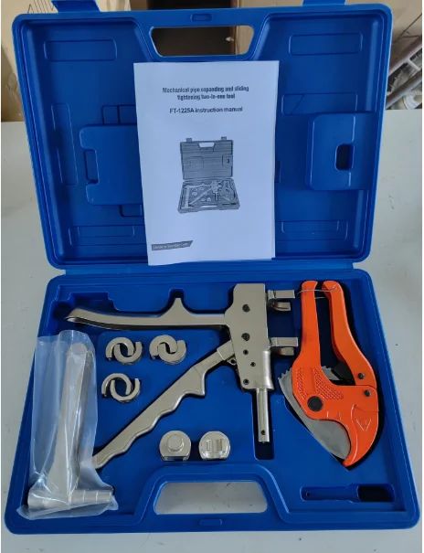 PEX Sliding Sleeve Tool Kit Axial Press Clamping Tool PEX-A Pipe Expander Set for Floor Heating Plumbing Repair 16-32mm