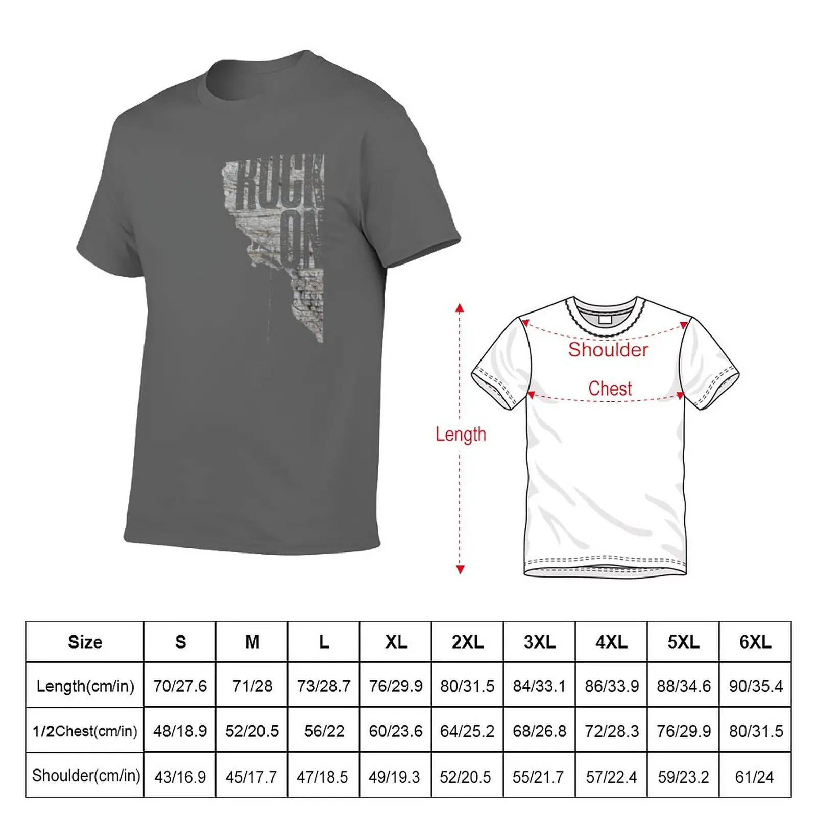 New Rock On - Climbing Bouldering Mountaineering Mountain Boulder Outdoors T-Shirt boys white t shirts Men's t-shirts