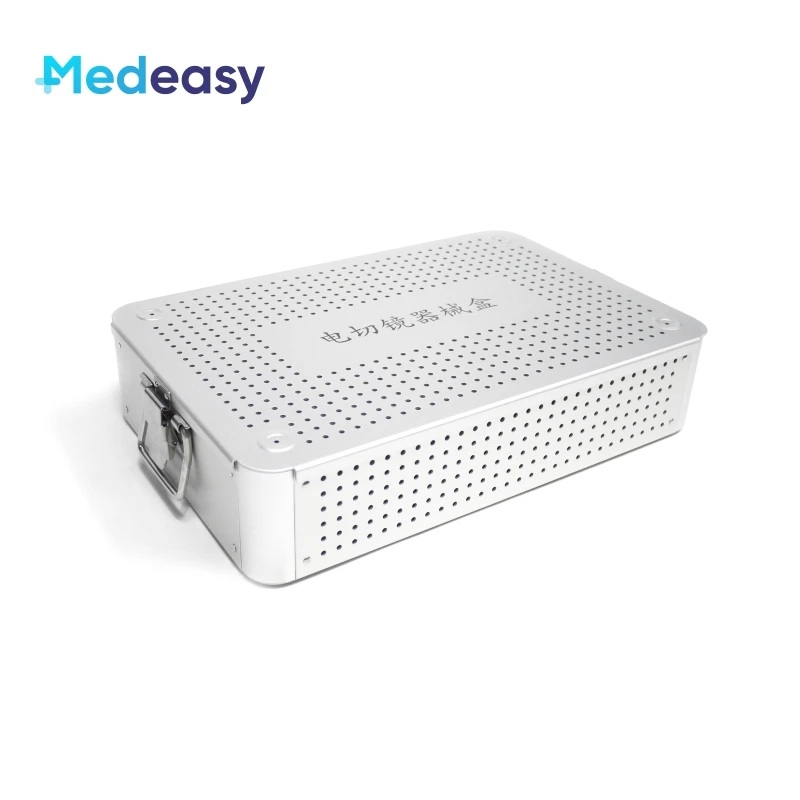 Surgical Instruments Sterilization Box, Medical Disinfection Container for Resectoscope Instruments