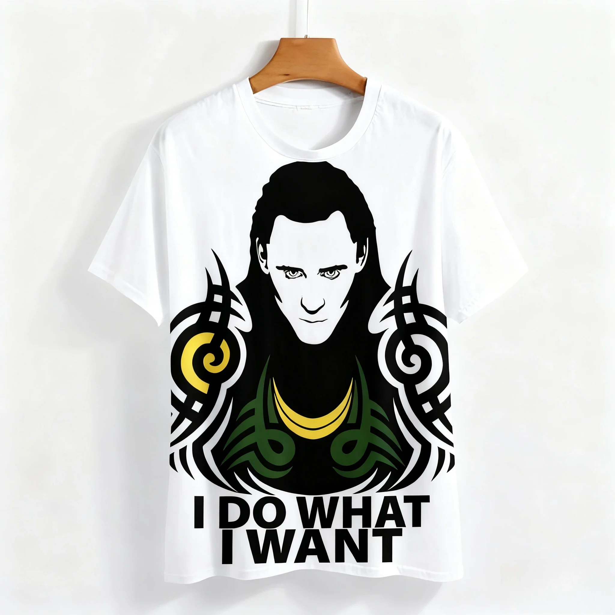 

25 New polyester 3D printed Marvel Loki printed short-sleeved men's and women's quick-drying T-shirts graphic t shirts