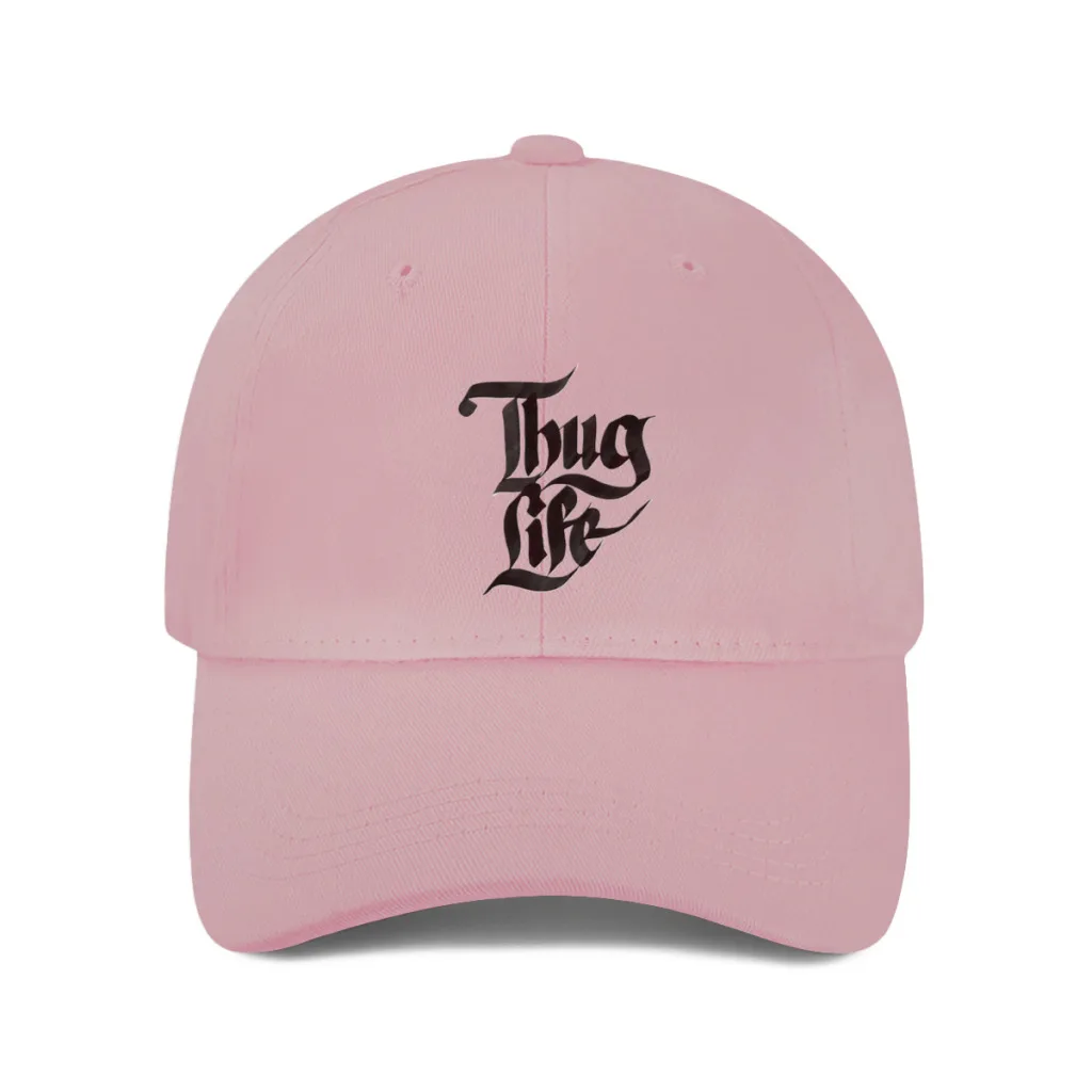 Thug Life Urban Slang Tupac's Code  Cool Baseball Cap Men Cowboy Hats Women Visor Caps