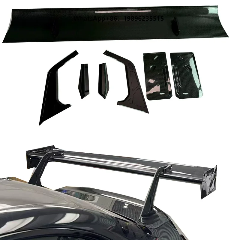 VX1 Style Dry Carbon Fiber  Rear Wing for G87 M2 G42 Perfect Fitment