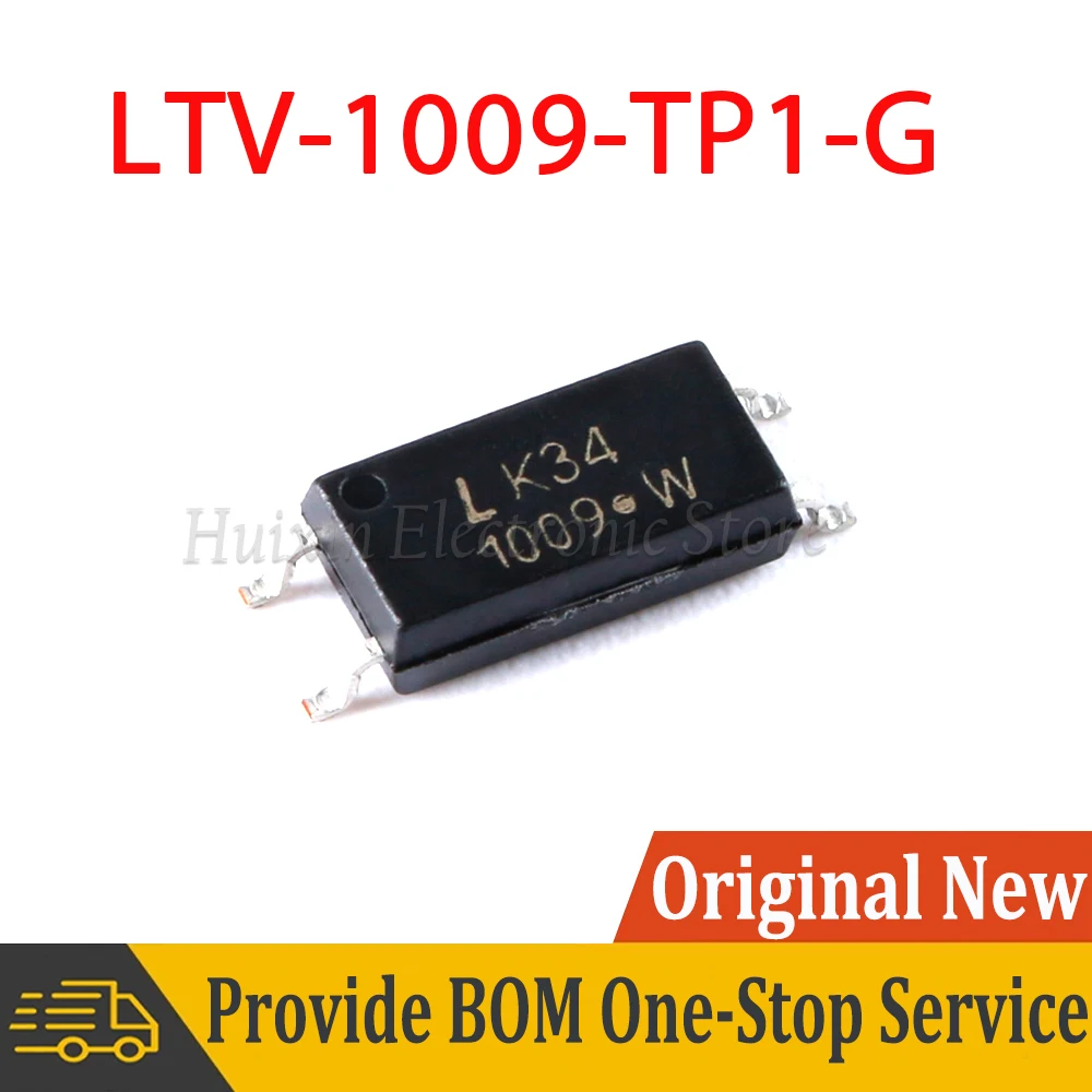 

10pcs LTV-1009 LTV-1009-TP1-G SOP-4 Phototransistor Output Photocoupler SMD New and Original IC Chipset