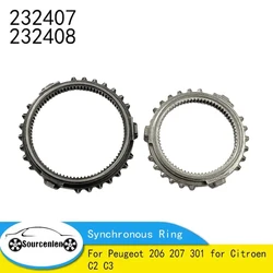 Brand New Synchronous Ring 232408 232407 for Peugeot 206 207 301 for Citroen C2 C3