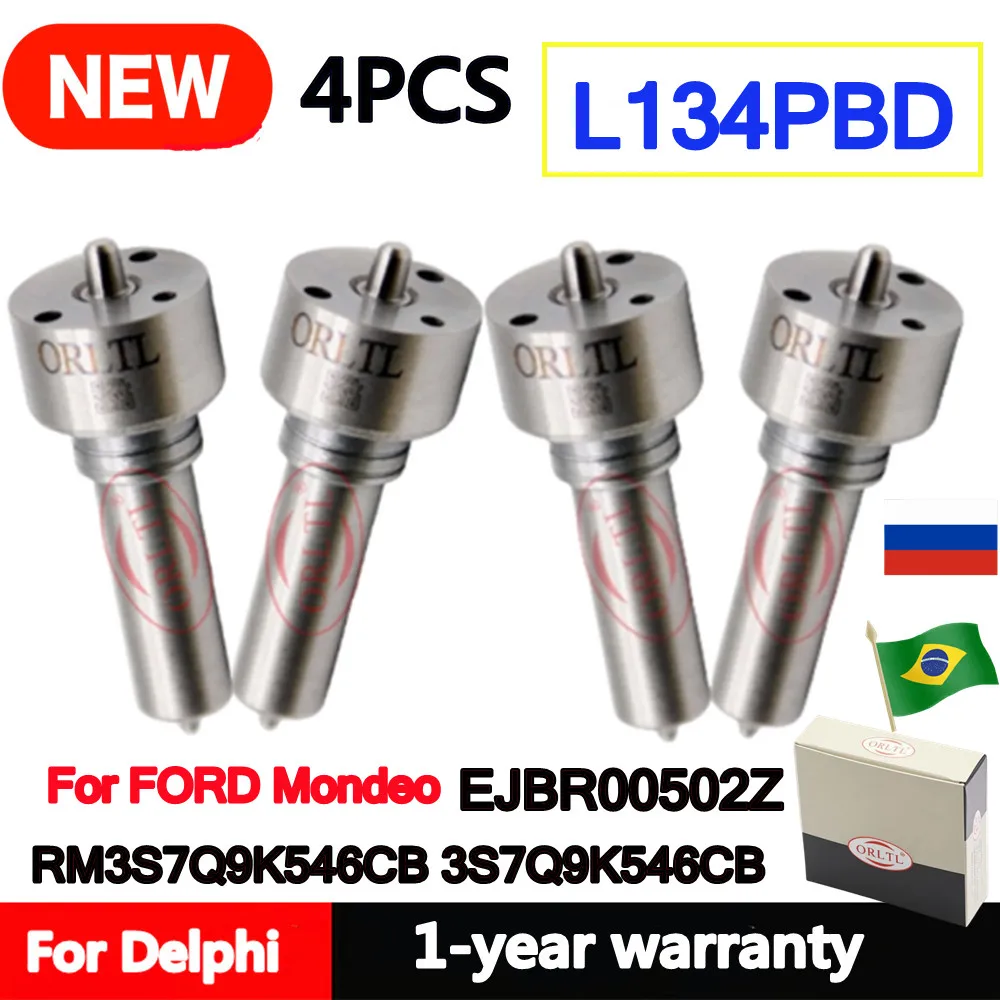 

4 шт. L134PBD форсунка Common Rail L134 PBD для EJBR00502Z для инжектора FORD Mondeo RM3S7Q9K546CB 3S7Q9K546CB 3S7Q-9K546-C