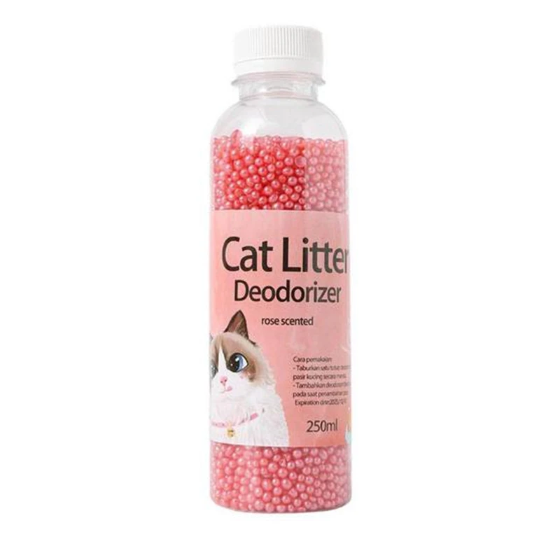 300G Kitten Toilet Cleaning, Cat Litter Deodorant Bead, Artifact Pet Odor Activated Carbon Absorbs, Cat Sand Stink