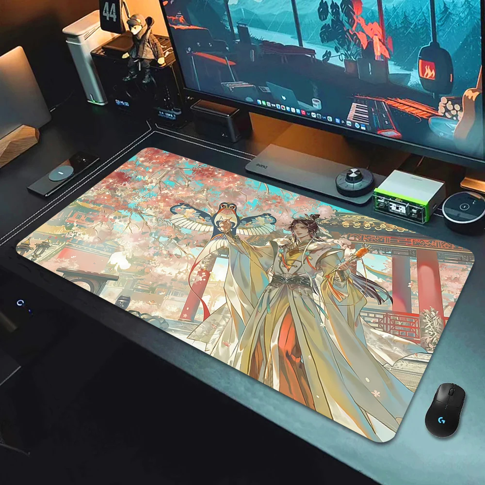 Mouse Pad Heaven Official’s Blessing Mause Mats Gaming Laptops Computer Table Mat Anime Tian Guan Ci Fu Pc Gamer Desk Mousepad