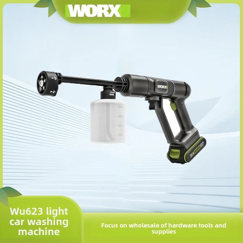 

Wireless Car Wash Machine, Portable Household High-pressure Lithium Battery Water Gun, High-power Car Washing Wonder 646