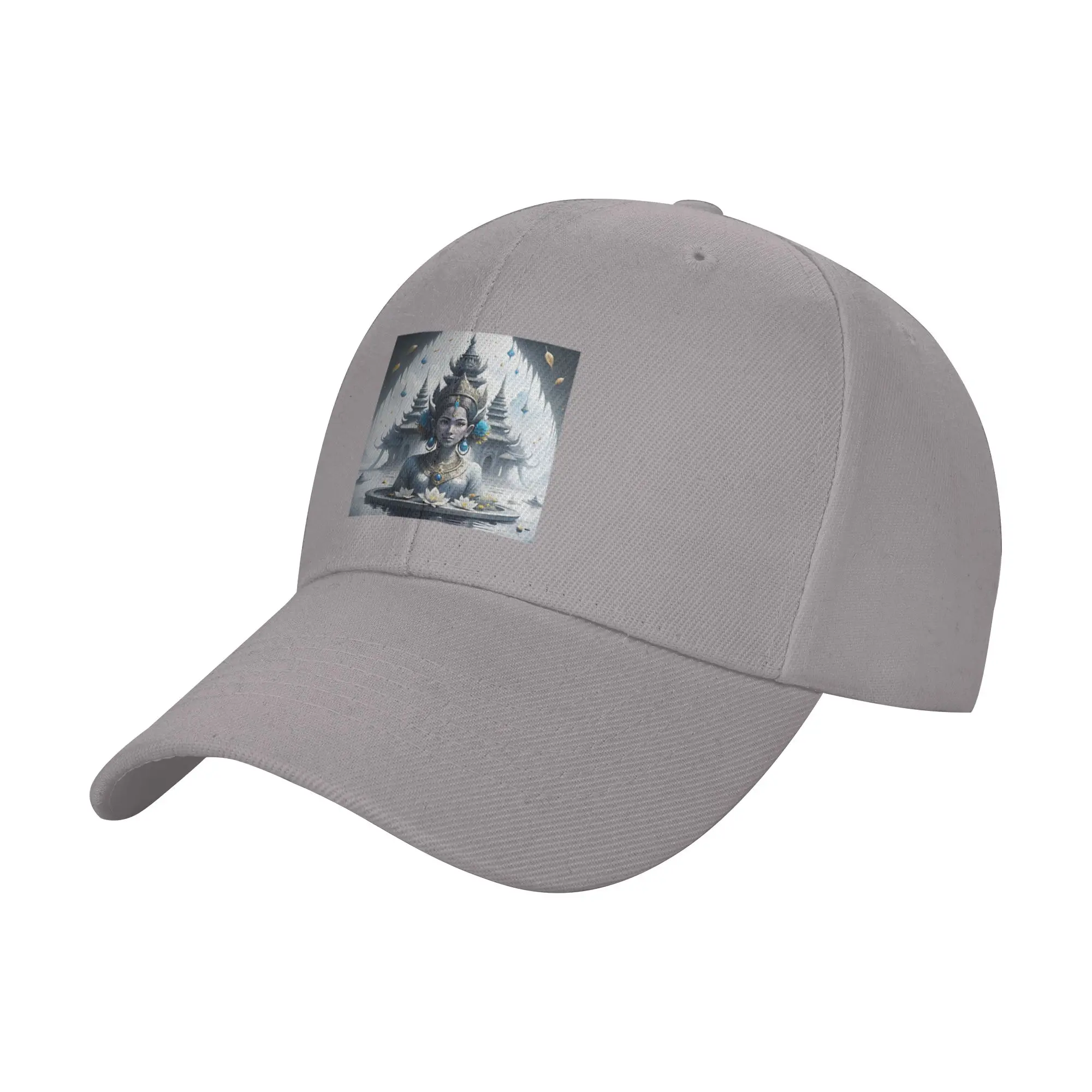 Hot Sale Songkran Thai New Year Baseball Cap  Graphic Visor Hat  Roller Skating Visor Hat