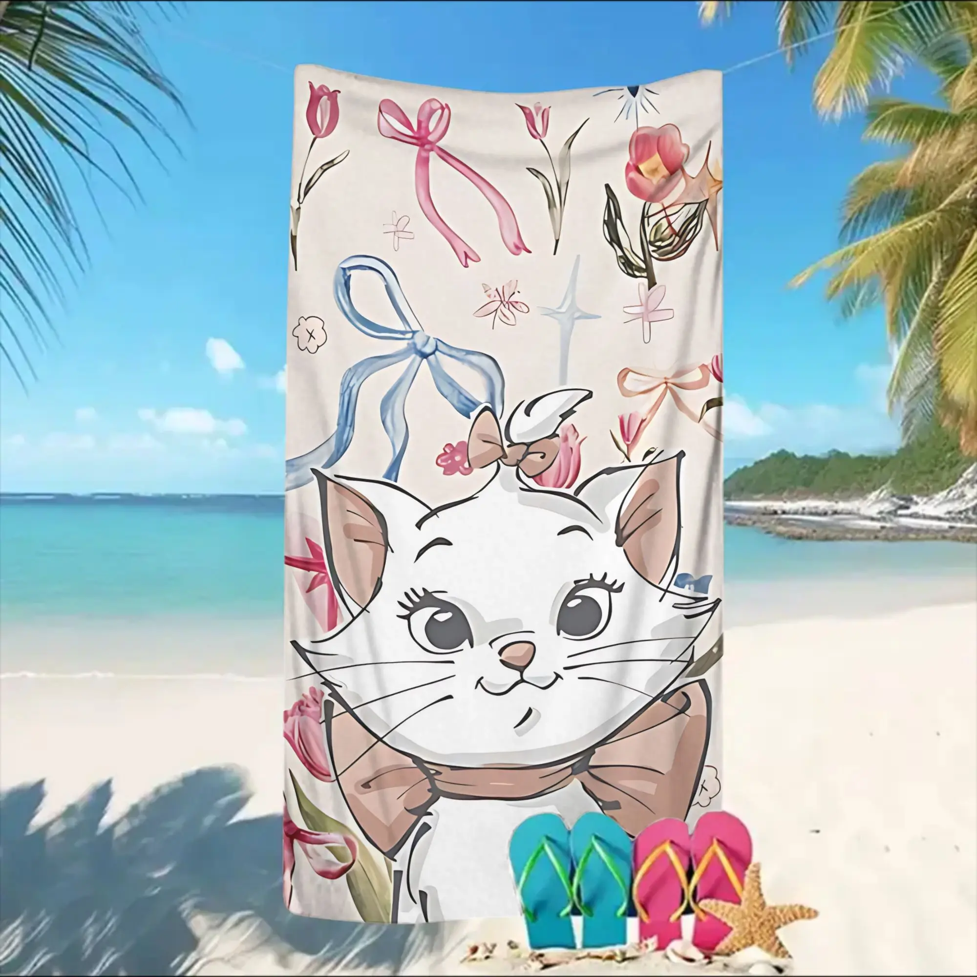 Large Beach-Size Microfiber Travel Towel