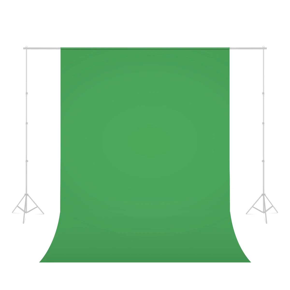 6m Wide 10x20ft Panoramic Chroma Key Backdrops Solid Color Non-Reflective Seamless Green Screen Background for CG Filming Studio