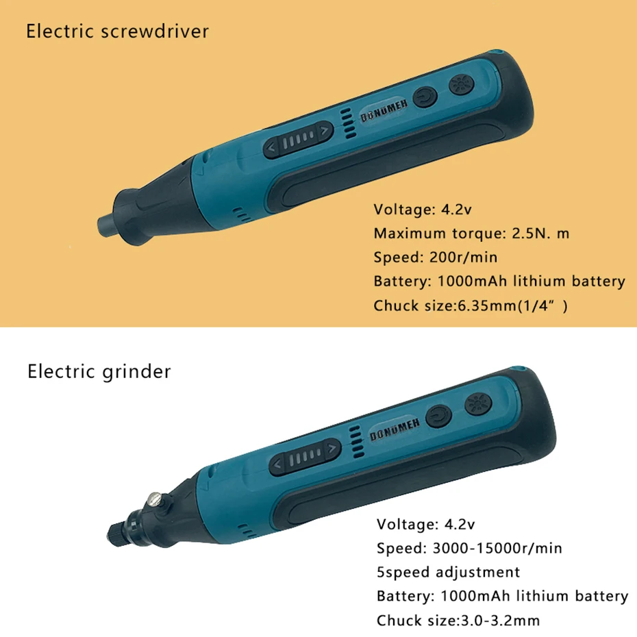 Cordless Electric Screwdriver Mini Drill Grinder Power Tools Set multifunctional Rechargeable Set Household Maintenance HOME DIY