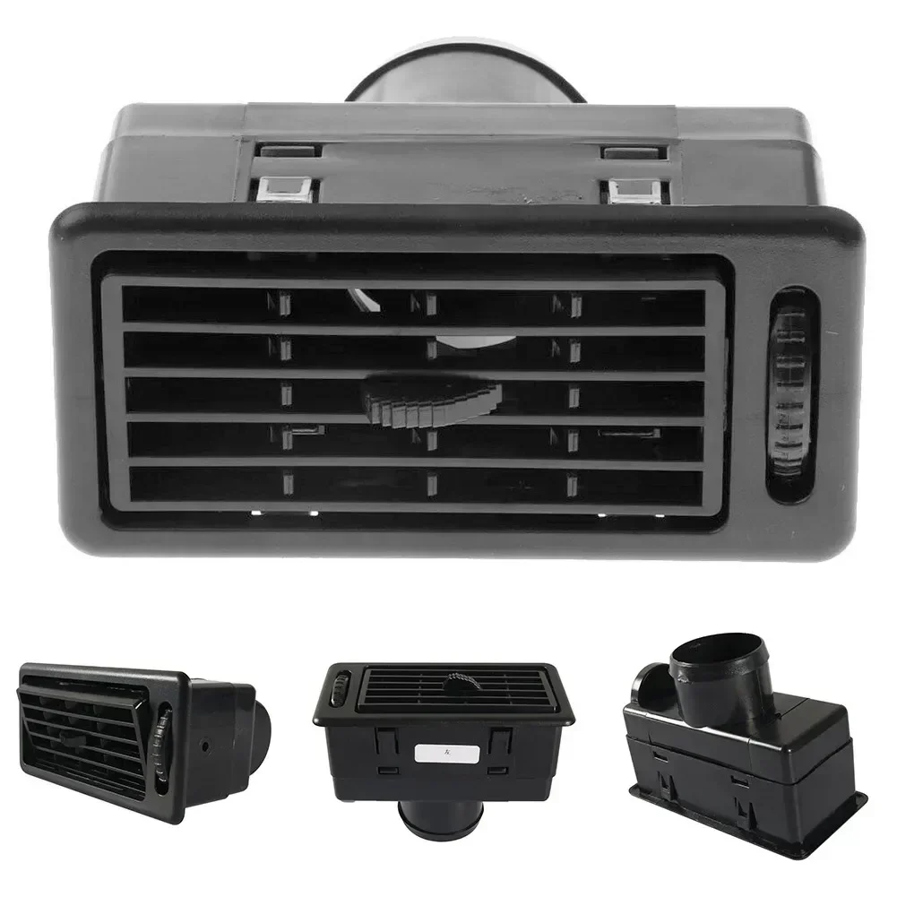 Car Front Air Outlet Vent Dash Panel Heat AC Dash Ventilation Outlet Universal Air Vent Replacement For Car RV ATV Truck Trailer