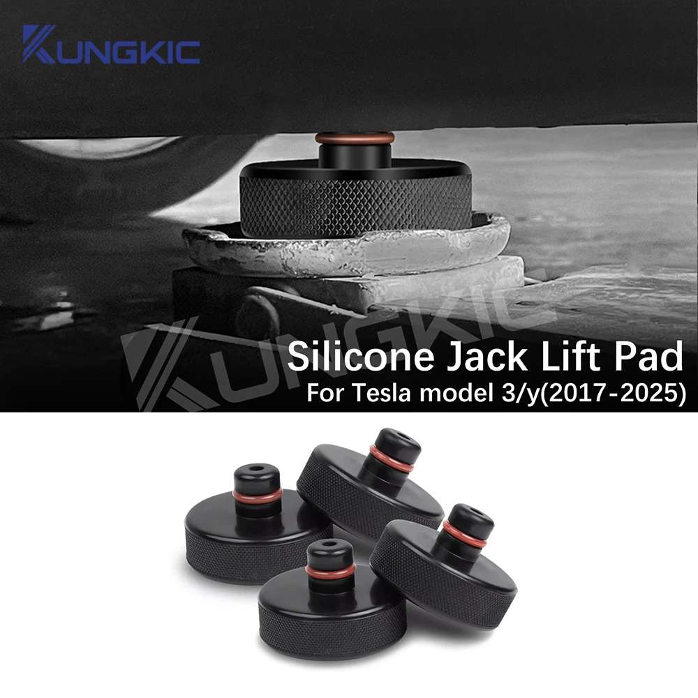 

Silicone for Tesla Model Y Juniper Launch 2025-2020 Model 3 Highland 2024-2017 Model S Model X Jack Lift Pad Point Adapter