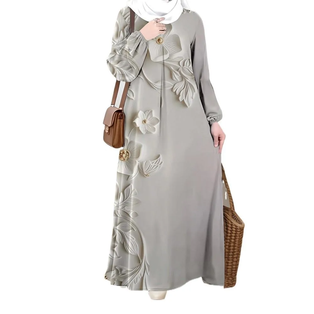 

2026 South East Asia explosion, printed dress comfortable breathable women's clothing