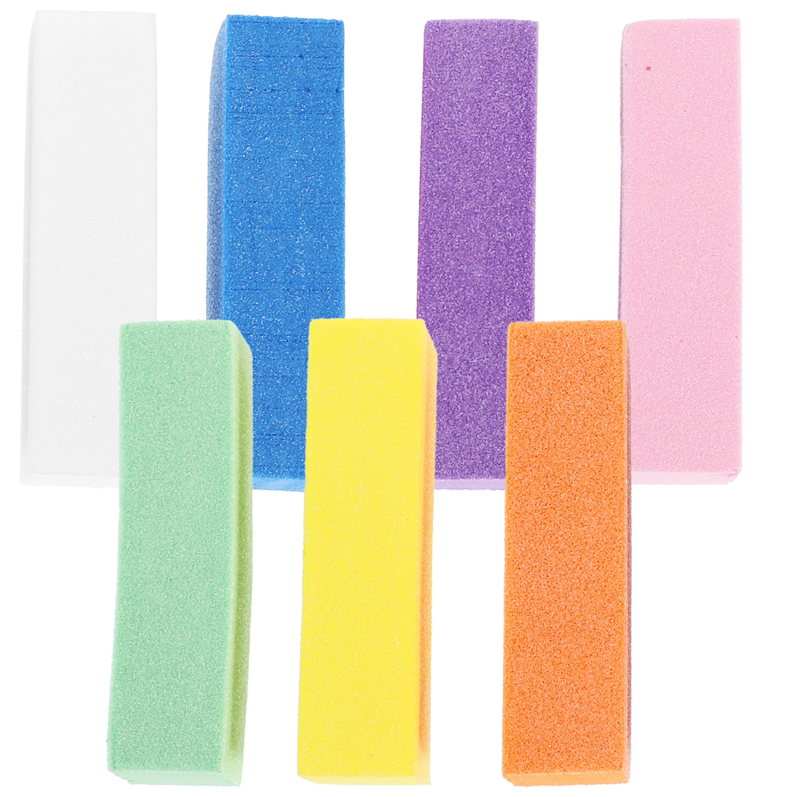 

7Pcs Nail Buffer Files for Manicure Polisher Exfoliate Cuticle Care Essential Tools Nail Art Supplies