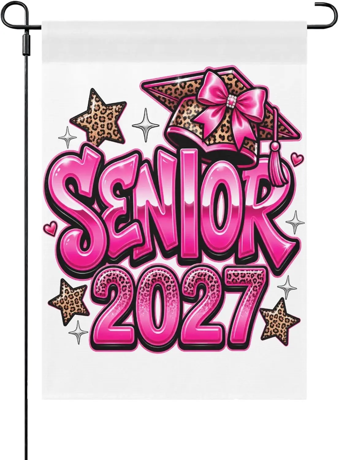 Class Of 2027 Garden Flag, Senior Year Loading, 12 X 18 Inch yyi