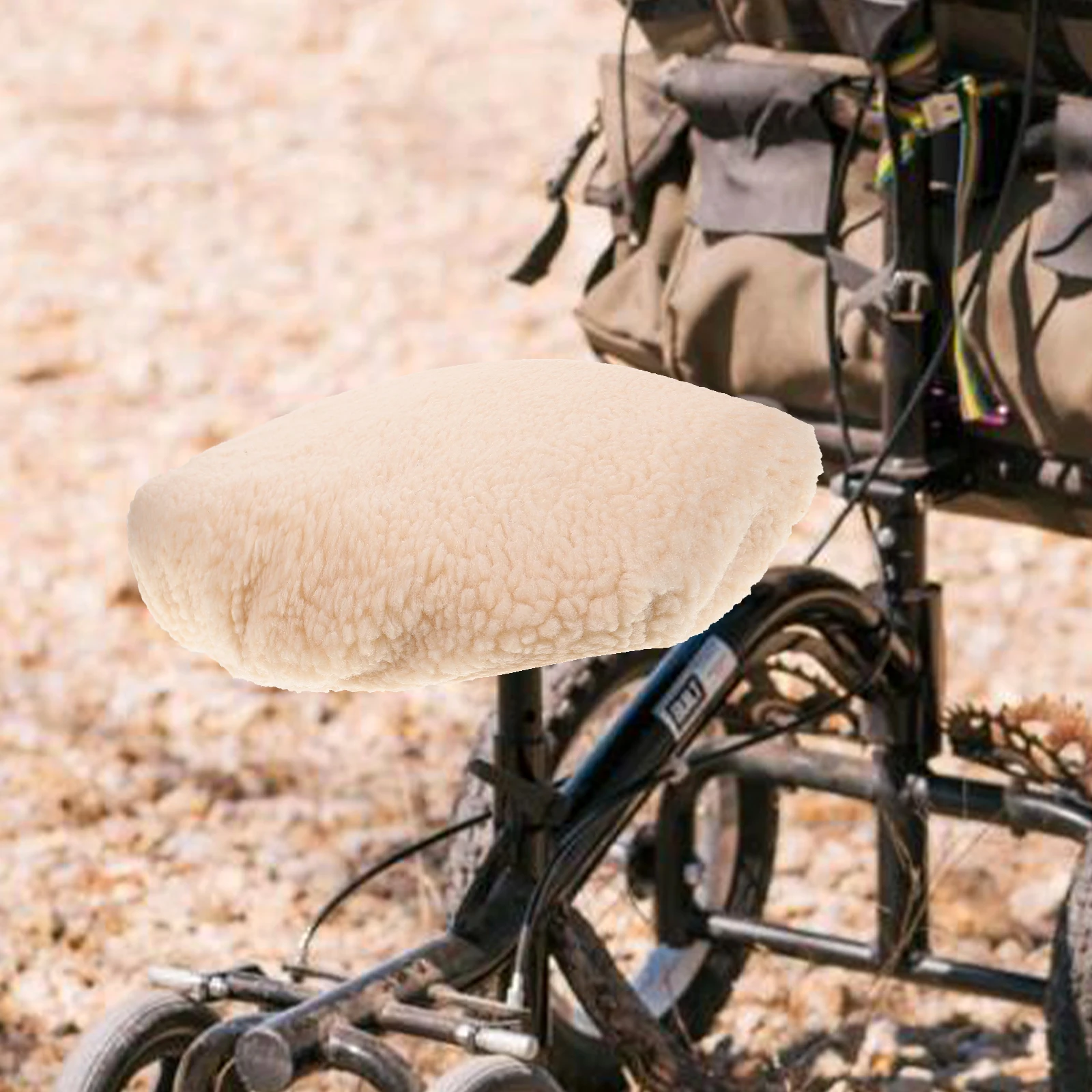 

Comfortable Knee Scooter Pad Cover Soft Cushion Shock Absorbing Knee Support for Walker Scooter Crutches Accessory