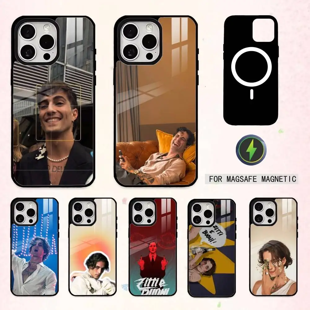 

B-Band D-Damiano D-David Phone Case For iPhone17,16,15,14,13,12,11 Plus,Pro Max Magnetic For Magsafe Wireless Charging