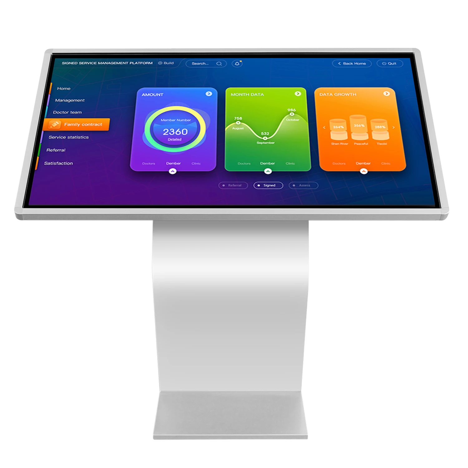 

202615.6"21.5"32" Floor Stading Touch Screen Advertising Kiosk All in One Pc LCD Full HD Windows or Andriod REMOTE OPERATION