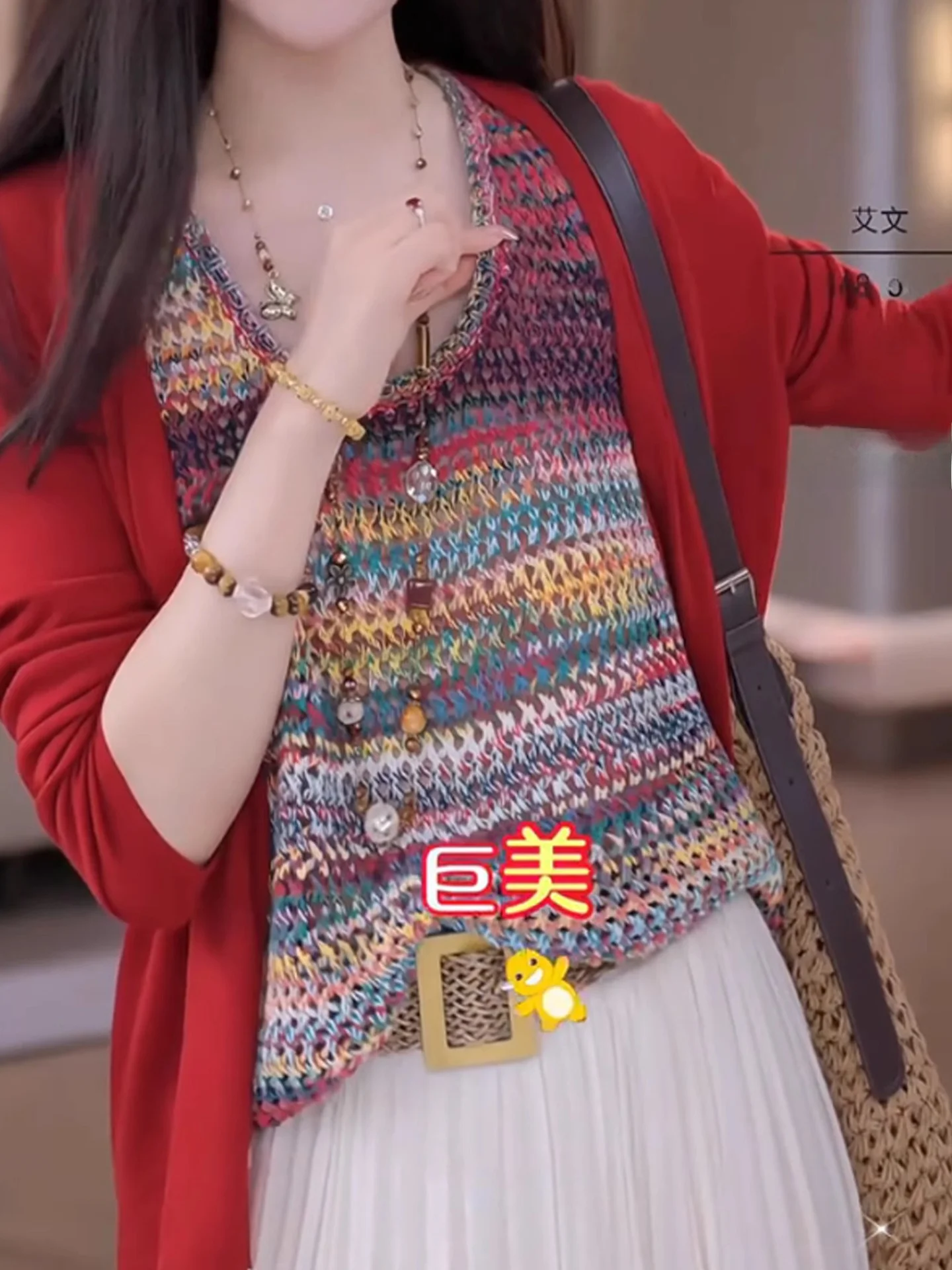 اللون بلو الجوف خارج تصميم عارضة Svel محبوك أعلى الصيف تنوعا المرأة سترة مخطط نمط تخفيف Sle