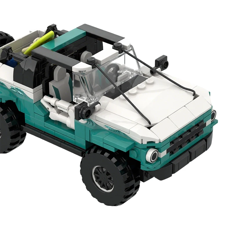 383 PCS Customize Electronic game sports car MOC Customize Modular Building Block Educational Popular DIY Boy Toy Birthday Gift