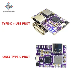 Type-C USB Boost Converter Step-Up Power Module 3A 5V to 4.2V Mobile Power Bank Accessories for Polymer Lithium Battery Charging