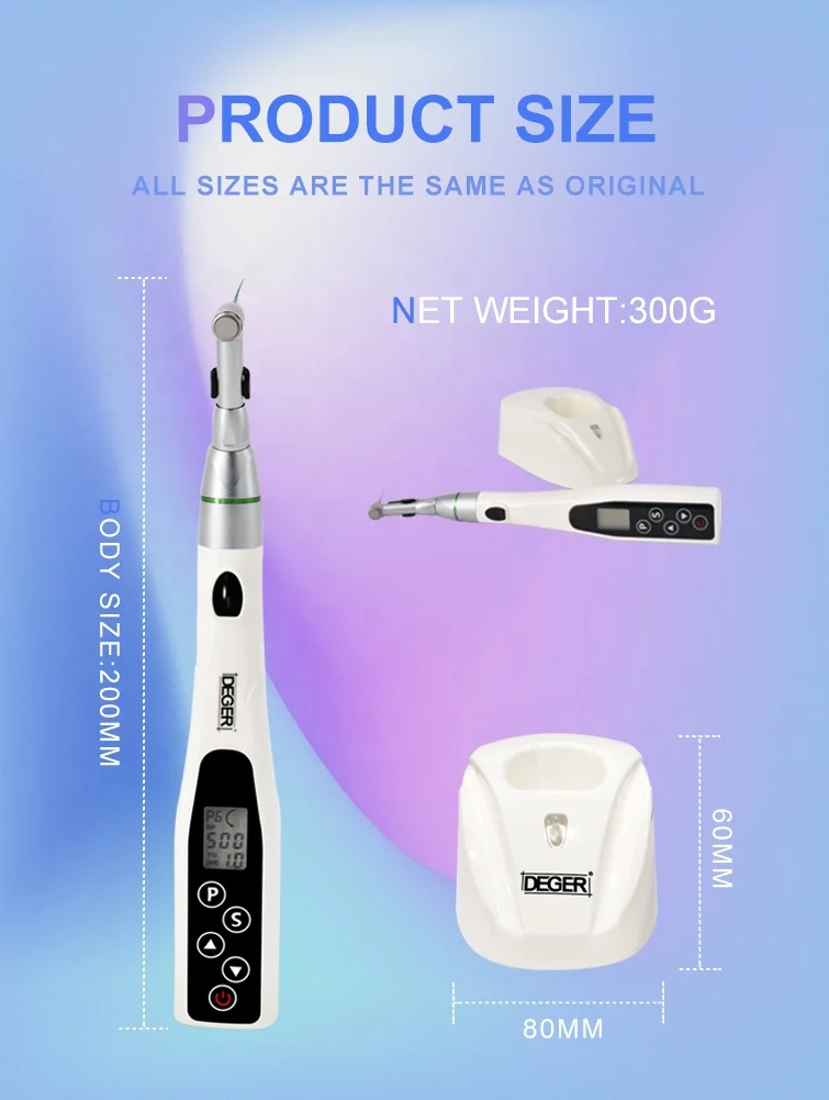 hot selling endo motor wireless dental endo motor led 16:1 endomotor root