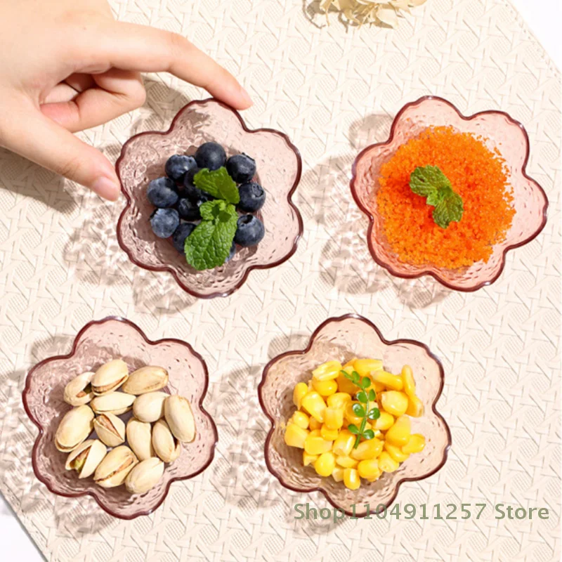

1 Pc Plastics/ceramics Small Seasoning Dish Kitchen Soy Sauce Vinegar Dessert Plate Kitchen Mini Seasoning Dish