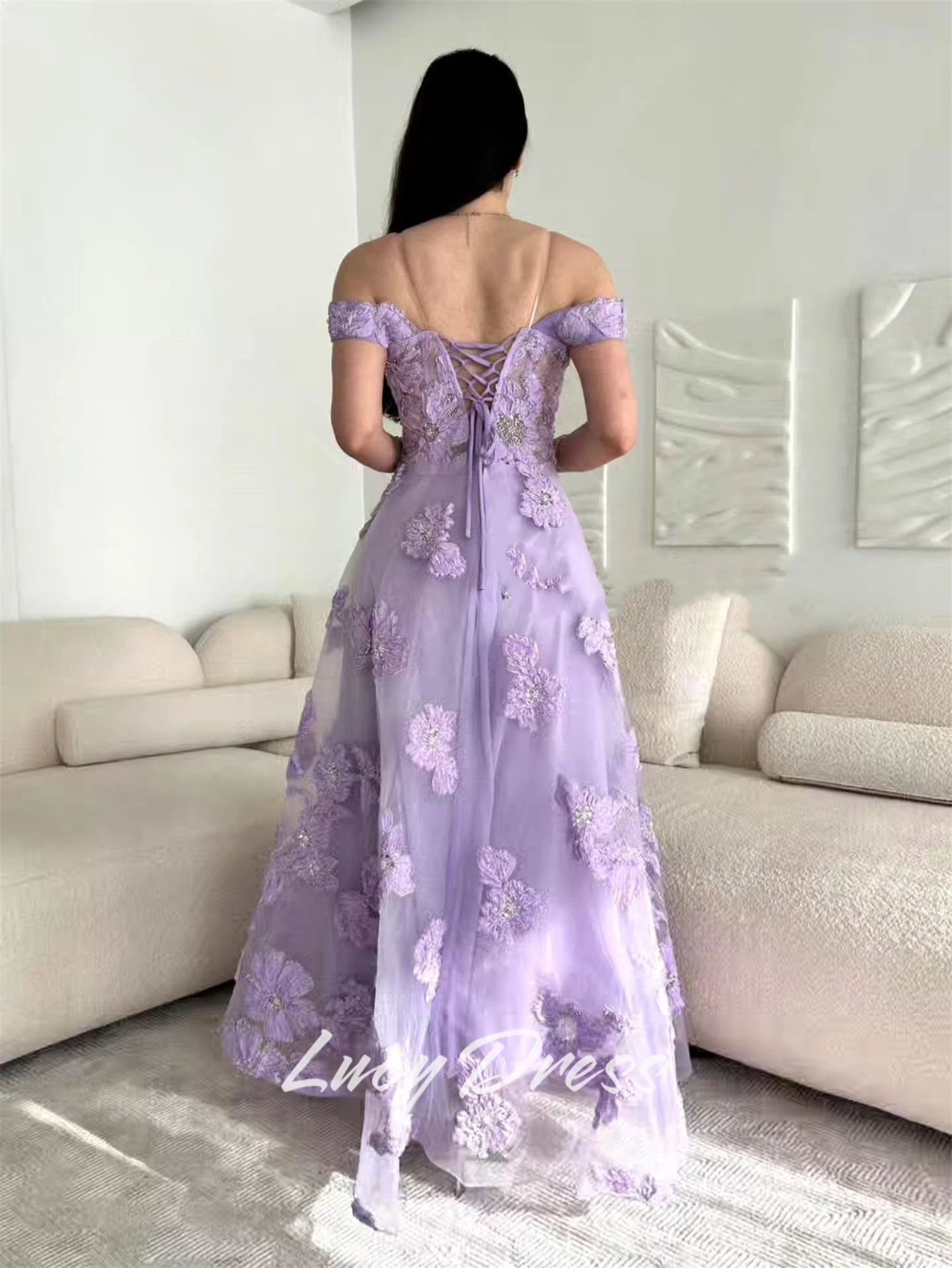 فساتين سهرة مخصصة من لوسي، فساتين أنيقة للسيدات لحفلات المناسبات الخاصة، فساتين حفلات أنيقة باللون الأرجواني، فستان عيد الميلاد