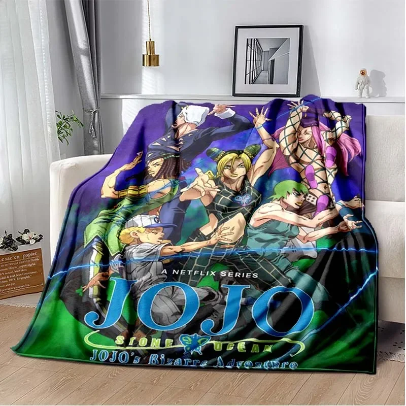 JoJo Bizarre  Blanket, Lightweight Warm Insulation Sofa Bed Office Car Knee Pads Blankets,Decke,couverture,stragulum