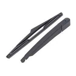 Rear Windshield Wiper Arm and Wiper Blade 1273395 Windscreen Wiper Arm Blade Replacement for Opel Astra H Corsa E‑