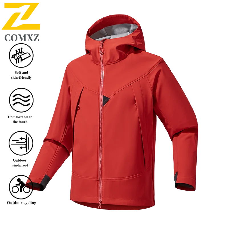 سترة EiAO للزوجين سوفتشيل مطورة ضد الرياح ومقاومة للماء معطف حراري خارجي للتنزه والتخييم والصيد لجميع المواسم 2025 #2